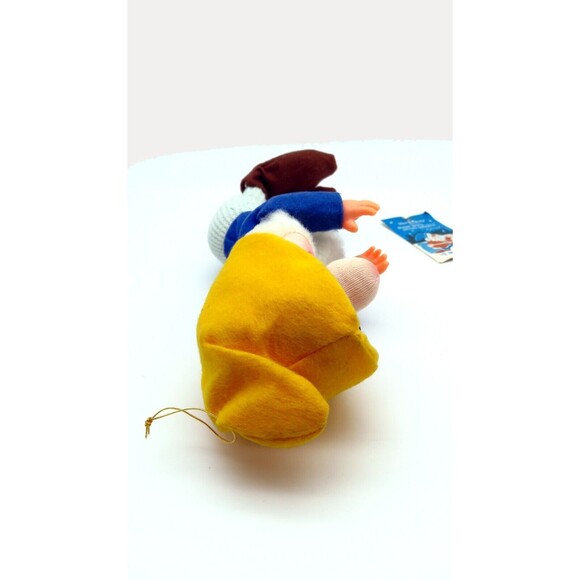Vintage Disney Cloth Dwarf Doll Bashful Gunderful Creations 1967 Japan - Picture 7 of 7
